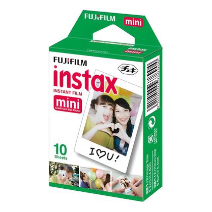 Imagem de Câmera Instax Mini 12 Azul com Álbum Flamingos para 64 Fotos e Filme 10 Poses