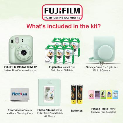 Imagem de Câmera Instax Mini 12 Fujifilm - Kit com Filme e Acessórios