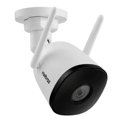Imagem de Câmera Inteligente Externa Compatível com Alexa Wi-Fi Full HD iM5 SC Branco Intelbras