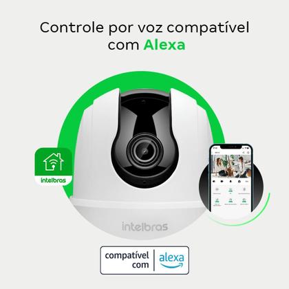 Imagem de Câmera Inteligente Full HD iME 360 C Branca Intelbras