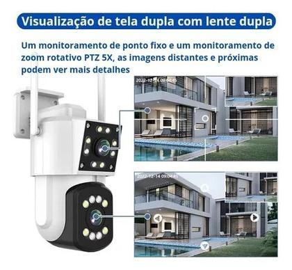 Imagem de Câmera Inteligente: Rastreamento Automático e Notificações Instantâneas