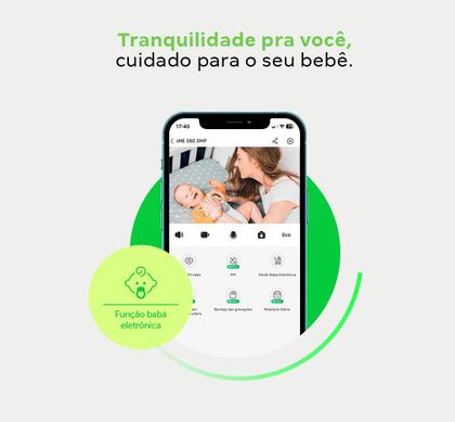 Imagem de Câmera Inteligente Visão 360 com MicroSD 32GB Intelbras IME 360 3MP