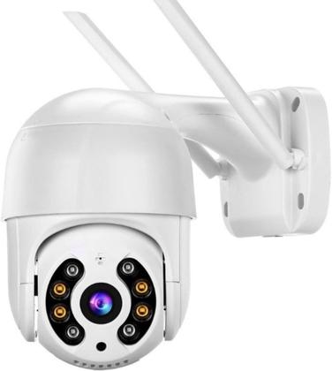 Imagem de Câmera Inteligente Wifi Ip A8 Externa Prova Dágua APP Icsee Full Hd 1080p