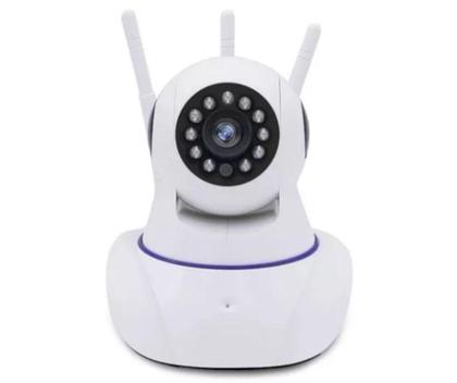 Imagem de Câmera Ip 3 Antenas Onvif Wifi Wireless Yoosee Visão Noturna Segurança Robô - IP Camera