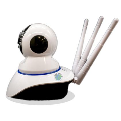 Imagem de Câmera Ip 3 Antenas Wifi Wireless Yoosee Visão Noturna Importada