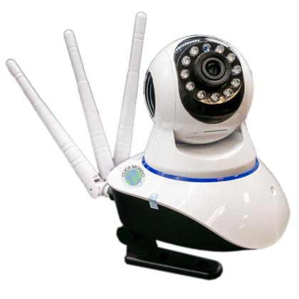 Imagem de Câmera Ip 3 Antenas Wifi Wireless Yoosee Visão Noturna Importada