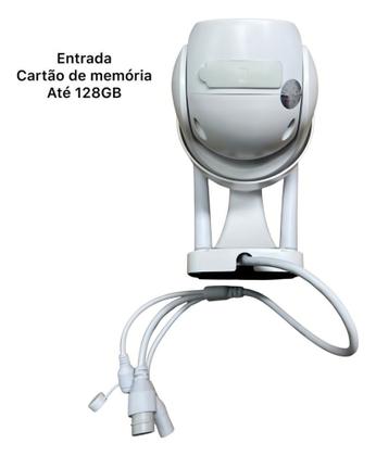 Imagem de Câmera Ip A8 App Icsee Infravermelho Prova D'água Externa Wifi Hd 3 Cor Branco Mestri