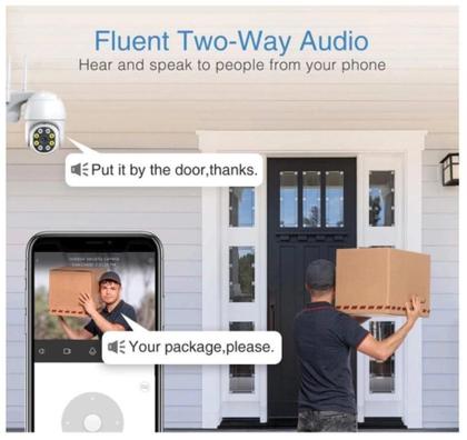 Imagem de Camera Ip App Yoosee Wifi Externa Prova Água Full Hd
