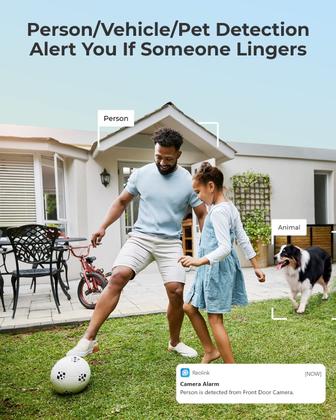 Imagem de Câmera IP de segurança REOLINK 4K Outdoor com zoom óptico 3X