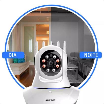 Imagem de Câmera Ip Dvr Sem Fio Wifi Alarme Gravador Rj45 e micro Sd