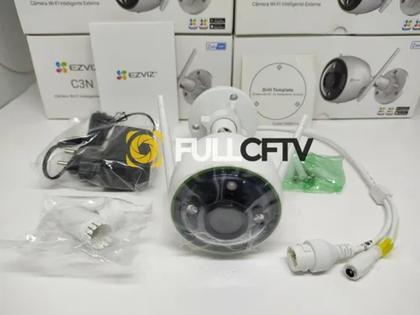 Imagem de Câmera Ip Ezviz C3n Externa Wi-fi Colorida No Escuro 2megas