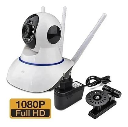 Imagem de Câmera Ip Noturna Segurança Espiã 1080p HD Audio Led Wifi Wireless 3g Sensor Infravermelho 3 Antenas