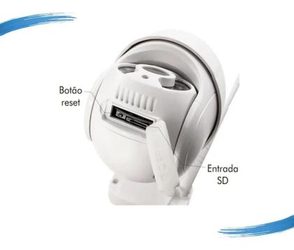 Imagem de Câmera Ip Prova D'água Infravermelho Externa Wifi Hd 3