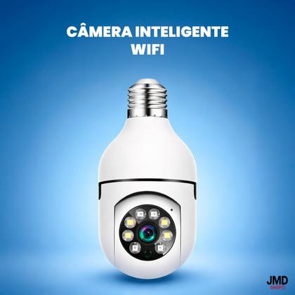 Imagem de Camera Ip Segurança Lampada Yoosee Panoramica Espia Sensor