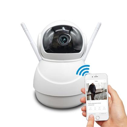 Imagem de Camera Ip Segurança Robô Panoramica Espia Wifi Sensor Movimento PTZ - Pré Vendida