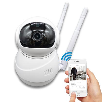 Imagem de Camera Ip Segurança Robô Panoramica Espia Wifi Sensor Movimento PTZ - Pré Vendida