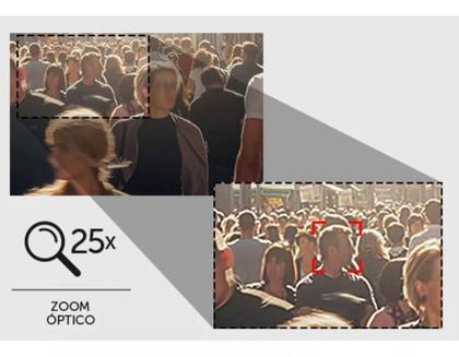 Imagem de Câmera Ip Speed Dome Vip 5225 Sd Ir Ia Zoom 25x Intelbras