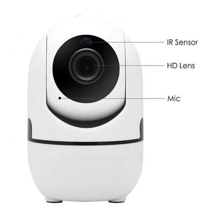 Imagem de Câmera IP Wi-Fi Full Color Yoosee Jortan Estilo Robô com Giro PTZ e Visão Noturna