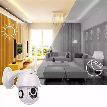 Imagem de Camera Ip Wifi Externa Ptz Speed Dome Prova De Água Zoom