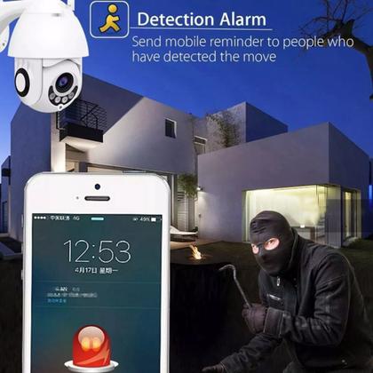 Imagem de Camera Ip Wifi Externa Ptz Speed Dome Prova De Água Zoom