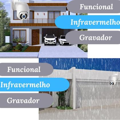 Imagem de Câmera Ip Wifi Prova D'Água Full Hd 1080P