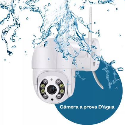 Imagem de Câmera Ip Wifi Prova Dágua Icsee Com Cartão De Memória 64gb