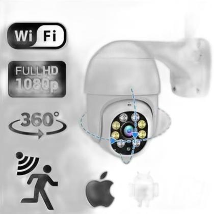 Imagem de Câmera Ip Yoosee Ptz Speed Dome Prova D'Água Infravermelho