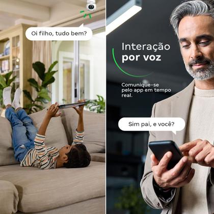 Imagem de Câmera Lâmpada Interna Inteligente IM6 Full Color Intelbras
