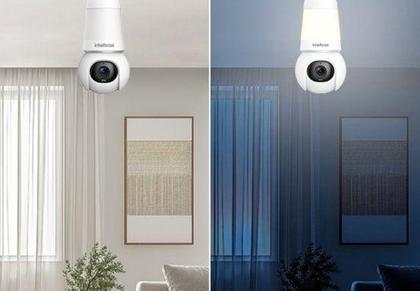 Imagem de Câmera Lâmpada Interna Smart Wi-Fi Full Color iM6 Intelbras