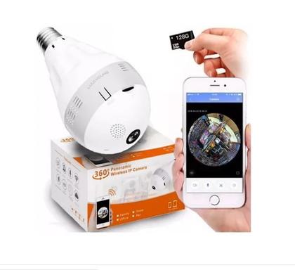 Imagem de Camera Lampada Panoramica 360º AHD wifi