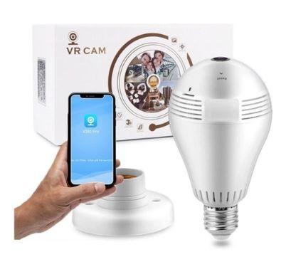 Imagem de Camera Lampada Panoramica 360º AHD wifi