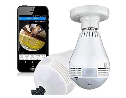 Imagem de Camera Lampada Panoramica 360º AHD wifi