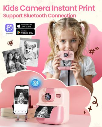 Imagem de Câmera Liscuty P02 Bluetooth Kids Instant Print 1080P