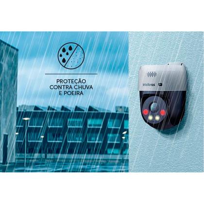 Imagem de Câmera Mini Speed Dome Intelbras VIP 1300 MINI SD Infravermelho Full Color 3MP c/ Autotracking de Pessoas