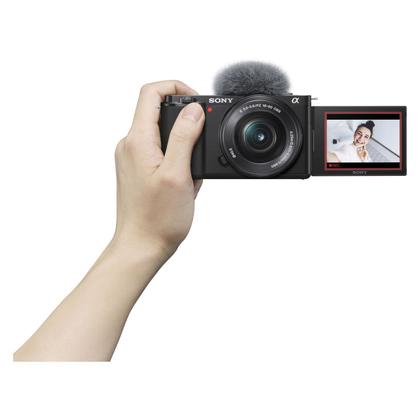Imagem de Câmera Mirrorless Vlog Sony Zve-10 24.2mp Uhd 4k30p