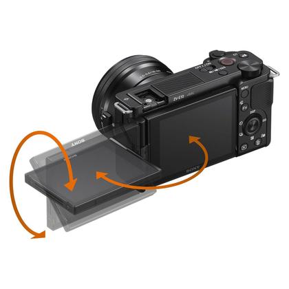 Imagem de Câmera Mirrorless Vlog Sony Zve-10 24.2mp Uhd 4k30p