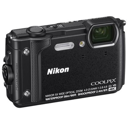 Nikon COOLPIX w300 ブラック Câmera Nikon Coolpix W300 Wifi Gps À Prova D'água - Preta - Câmera