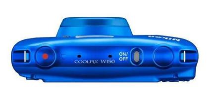 Câmera Nikon W150 À Prova D'água Azul - Câmera Semi e Profissional