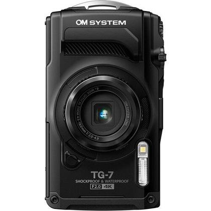 OLYMPUS TG-7　ブラック　【シャッター回数408回】 Câmera olympus tough tg-7 waterproof preta - Câmera Semi e