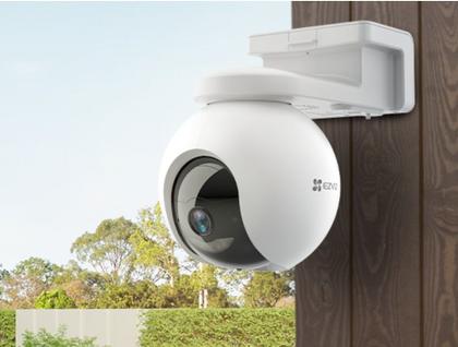 Imagem de Camera Panoramica 2k 4g Cs-eb8 + Painel Solar Ezviz 