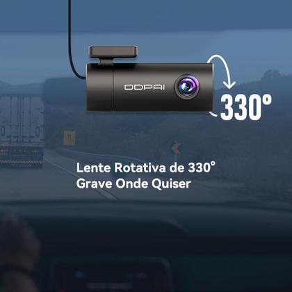 Imagem de Câmera para Proteção Veicular DDPAI Mini Pro  1296P, WiFi, Visão Noturna e Monitoramento 24h