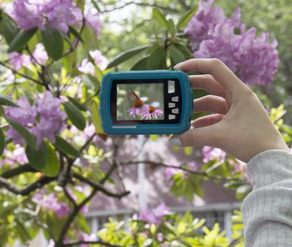Imagem de Câmera Polaroid ISO48 à Prova D'Água 16MP - Tela de 2,4" (Azul-Petróleo)
