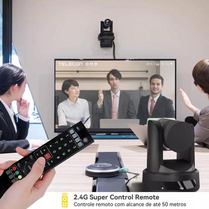 Imagem de Câmera Ptz Para Igrejas Hd 1080p 10x Com Ip Hdmi E Sdi Vedo