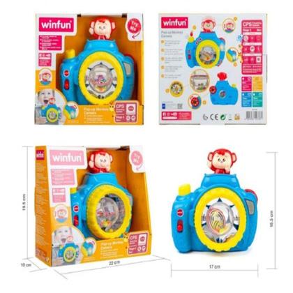 Imagem de Câmera Pula Pula Macaquinho - Yes Toys
