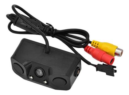 Imagem de Câmera Ré Com 2 Sensores Estacionamento Visão Noturn Premium