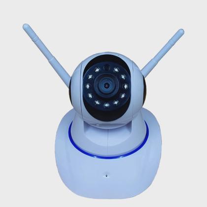 Imagem de Camera robo ip wi-fi 360º 2 antenas pet ou baba eletronica com aplicativo yoosee