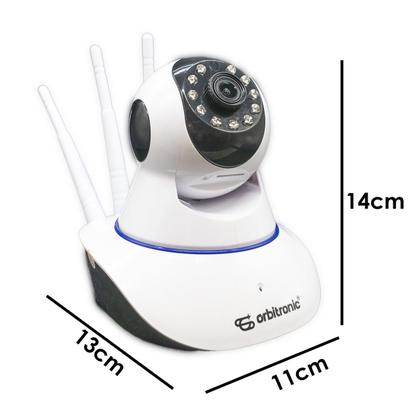 Imagem de Câmera Segurança 3 Antenas Ip Onvif Wifi Noturna Orbitronic
