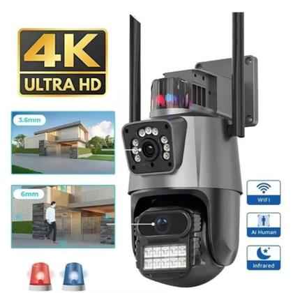 Imagem de Câmera Segurança APUAICA P11-QQ6 4K UHD 6MP Wi-Fi