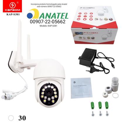 Imagem de Câmera Segurança externo Ip Wifi Auto Tracking Audio Infravermelho