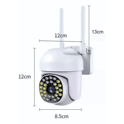 Imagem de Câmera Segurança IP Externa Rotativa Wifi Prova Dágua Full Hd 1080p AL-S388